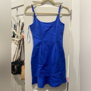 Revolve royal blue mini dress